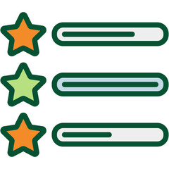 Sticker - Rating Illustration