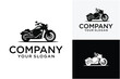 Motorsport logo template, Perfect logo and motorbike lovers