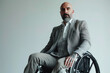 Strength and Leadership: Paraplegic CEO on White