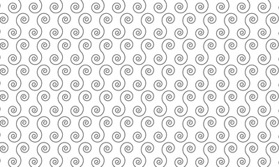 Wall Mural - abstract repeatable seamless decorative spiral pattern.
