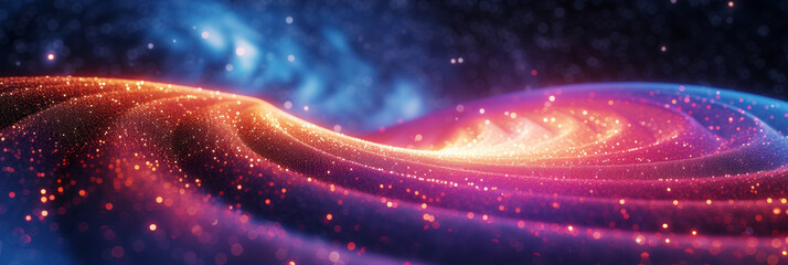 Wall Mural - Abstract Galactic Energy Swirls.
Cosmic energy waves creating a mesmerising swirl in the vastness of space.