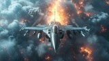 Fototapeta  - a air plane fight on sky
