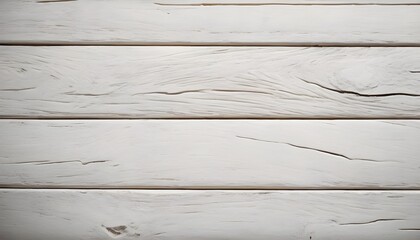 Poster - White wood board white old style abstract background objects for furniture. Wooden panels is then used. Horizontal white wood texture background