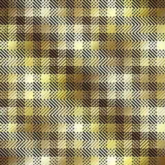 Poster - Diagonal plaid pattern. Moire overlapping effect. Vector seamless image.