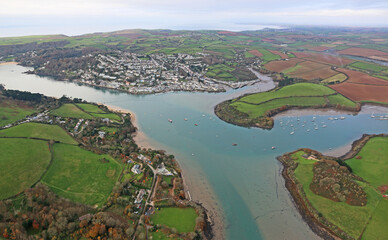 Poster - Salcombe on the Kingsbridge Estuary in Devon