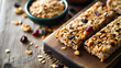 granola bars with nuts and seeds healthy snack delicious recipe