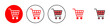 © OLIVEIA - Shopping icon set illustration. Shopping cart sign and symbol. Trolley icon
