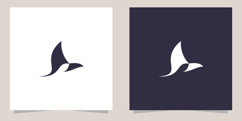 Wall Mural - bird logo design vector