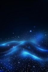  Futuristic background with glowing particles.