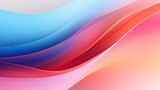 Fototapeta Do przedpokoju - abstract waving colorful gradation background with soft and pastel color for PPT and Wallpaper 