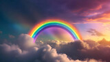 Fototapeta Fototapety z mostem - The most beautiful rainbow ever!