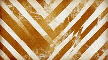 Abstract Gold Background White Striped Pattern And Blocks In Diagonal Lines With Vintage Texture From Generative AI