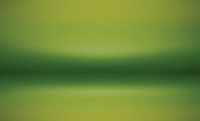 Fototapete - green gradient abstract background for ST Patrick's day celebration green studio gradient design background
