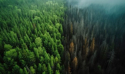 environmental damage - forest fires