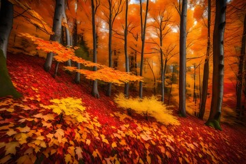 autumn in the forest