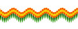 © jayasankar - Yellow and orange Marigold curtain, Mango leaf festival card banner greetings