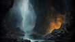 8k Waterfall Abstract Art,,
Deceptive caverns high quality ultra hd 8k hdr Free Photo

