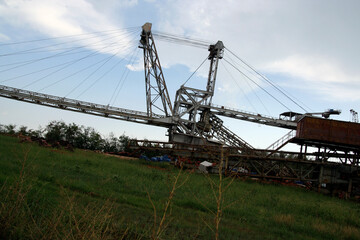 Wall Mural - mining industry for resource extraction