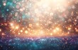 Sparkling glitter-effect background for a holiday party or festival. Made with generative AI Technology