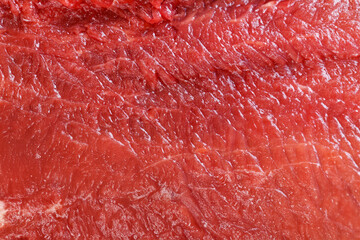 raw red beef meat macro texture or background