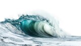 Fototapeta  - Ocean wave isolated on white background
