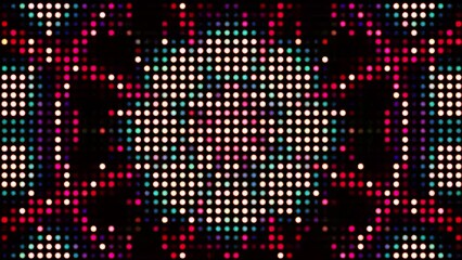 dj light vj loop kaleidoscope animation 3d abstract motion background