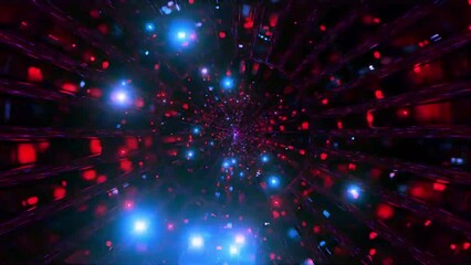 dj light vj loop kaleidoscope animation 3d abstract motion background
