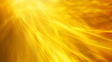 yellow abstract background with glowing rays
