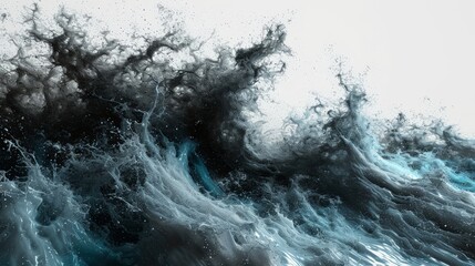 Wall Mural - Aquatic Tempest