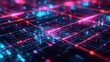 © lublubachka - Abstract Background With Pink and Blue Lights