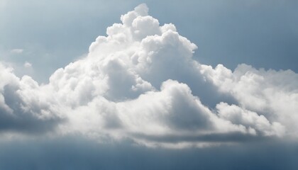 Wall Mural - white cloud on white