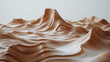 Abstract Texture of a Composite Polymer That Mimics The Shifting Sands of a Desert, With Grains that Seem to Fow and Rearrange, Dynamic Texture With Waves, Material Concept