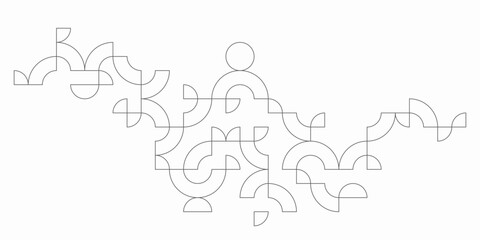 abstract geometric technological background. vector creative design.