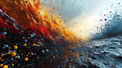 Canvas Print - Chromatic Splash