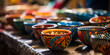 Cultures celebrate ancient traditions with ornate pottery and indigenous crafts.AI Generative