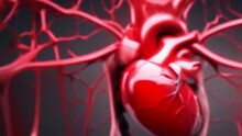 3d Rendered Illustration Of A Heart Beating