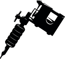 tattoo machine logo vector file