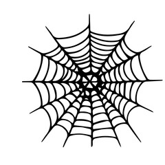 Wall Mural - Spider web set isolated 