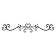 © Murzani - decorative border divider black vector design element