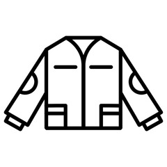 Wall Mural - Jacket Icon