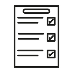 Poster - Checklist Icon