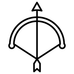 Poster - Bow Arrow Icon