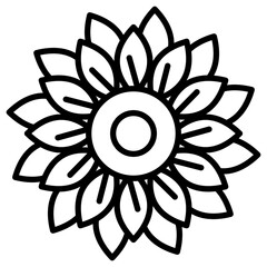 Sticker - Sunflower Icon