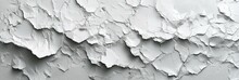 White Paint Peeling Off Of A Wall. Generative AI.