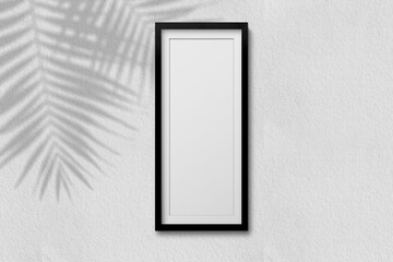 Realistic picture frame collage isolated on white background for mockup. Perfect for your presentations. wall interior with photo frame collage.
