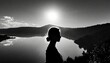 © customer solution - backlight woman silhouette