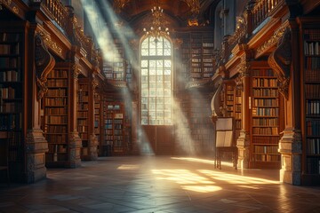  Sanctuary of Knowledge: A Haven Illuminated by Wisdom's Glow