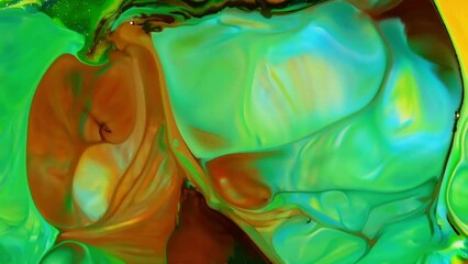 Wall Mural - liquid motion fluid abstract colorful  background