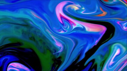 Wall Mural - liquid motion fluid abstract colorful  background