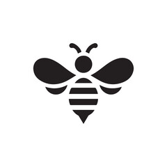 modern minimalist bee logo